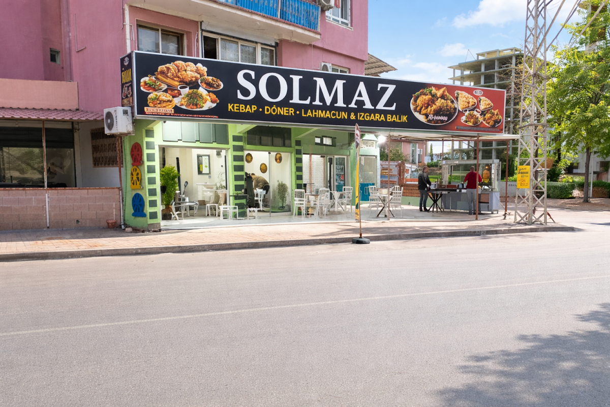 SOLMAZ KEBAP DÖNER LAHMACUN SALONU