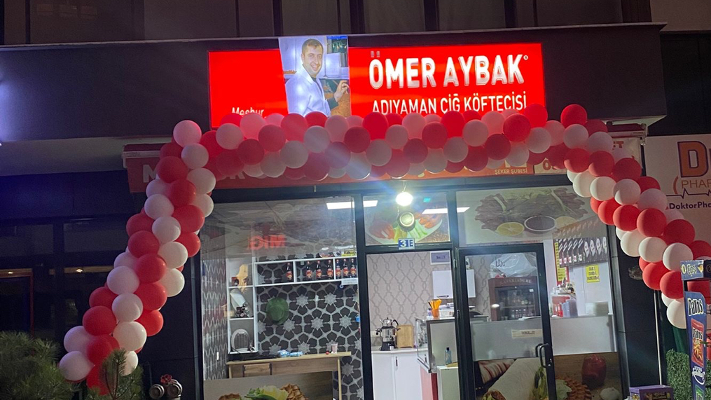 Meşhur Ömer aybak çiğköftecisi şeker şube